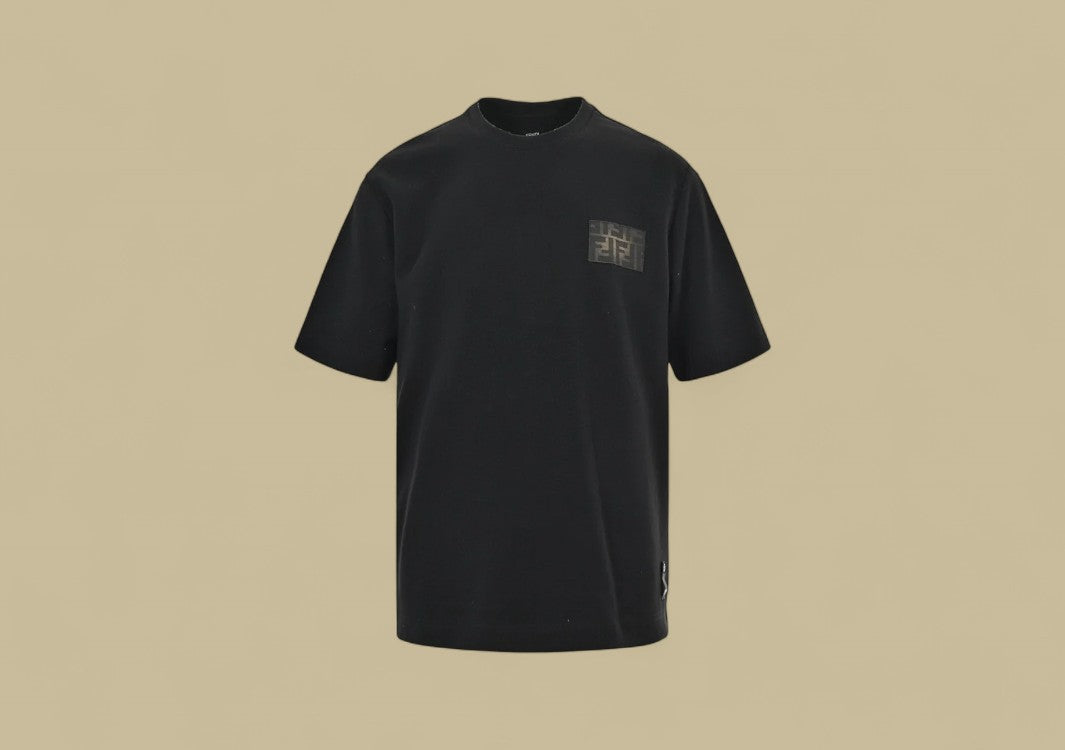 Fendi 24SS Gradient FF Logo T-Shirt Fading Tones with Signature Monogram Style