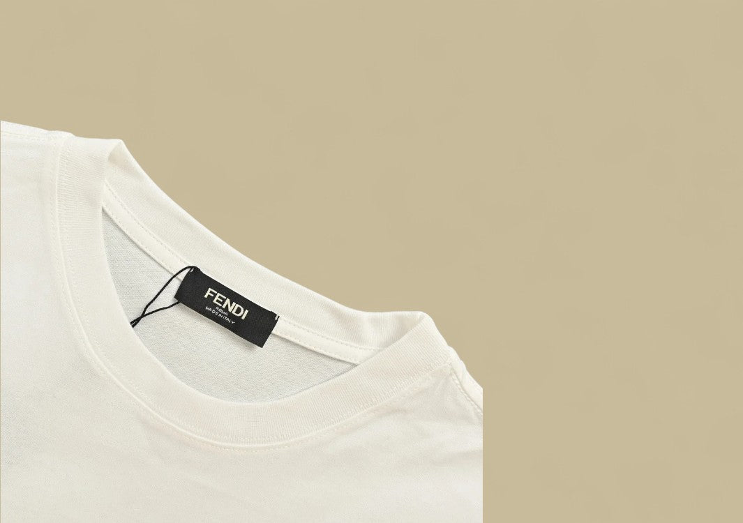 Fendi 24SS Karl Lagerfeld Graffiti Logo T-Shirt Street Art Influence Meets Fashion Legacy