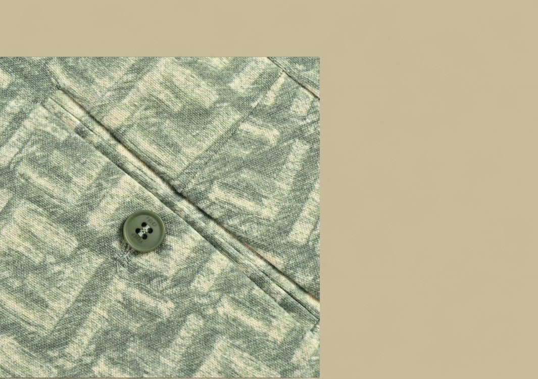 Fendi 24SS Square Grid FF Logo Flax Shorts Textured Design with Luxe Tassel Detailing