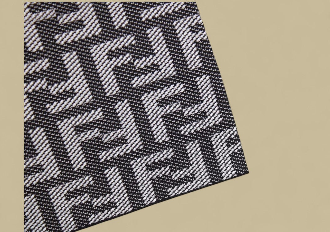 Fendi Ghost Line Double F Logo Knit Shorts Subtle Branding with a Sleek Knit Finish