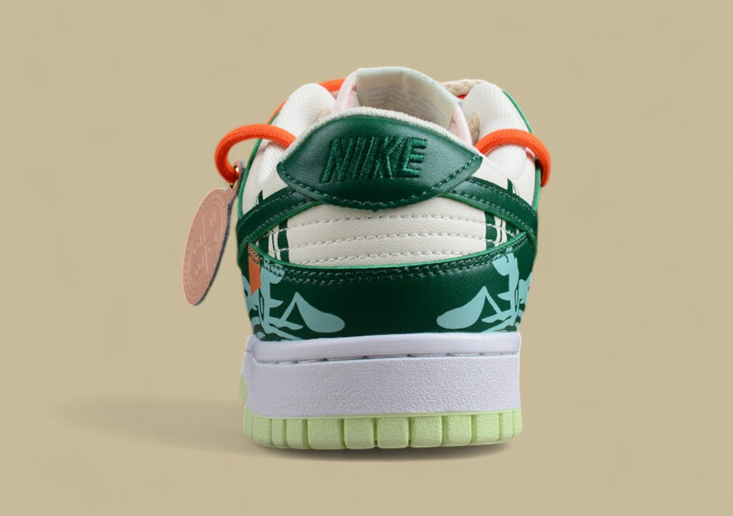 Futura X Nike Dunk Low Sb Deconstructed Lace-up Skateboard Shoes