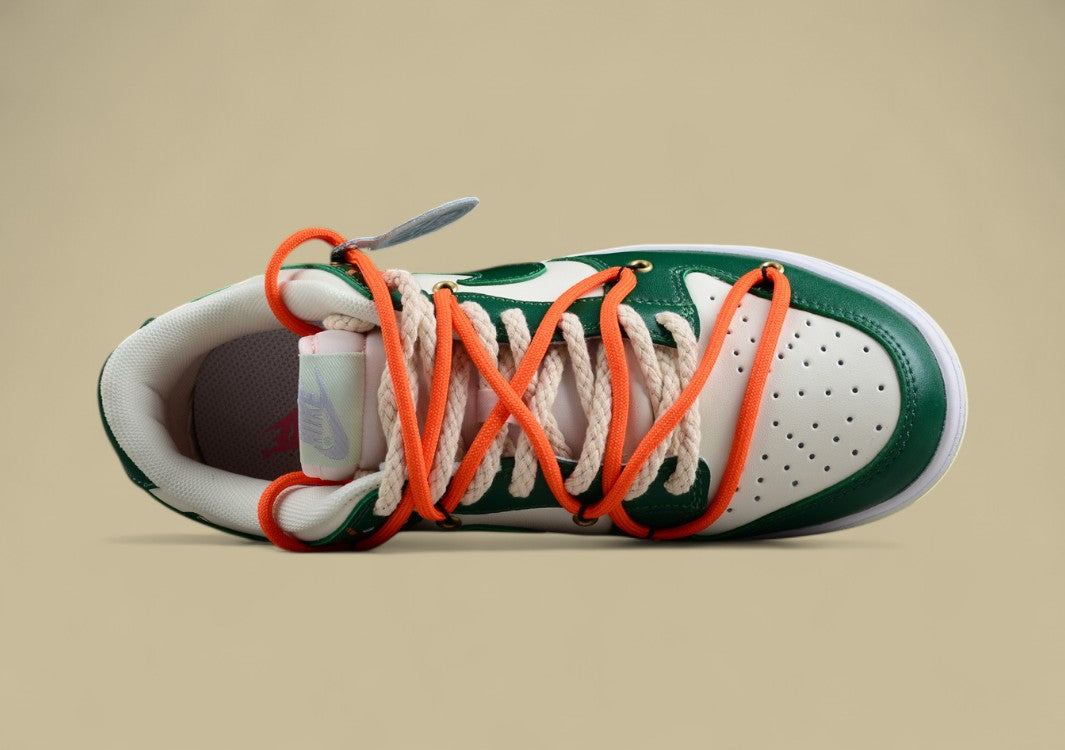 Futura X Nike Dunk Low Sb Deconstructed Lace-up Skateboard Shoes