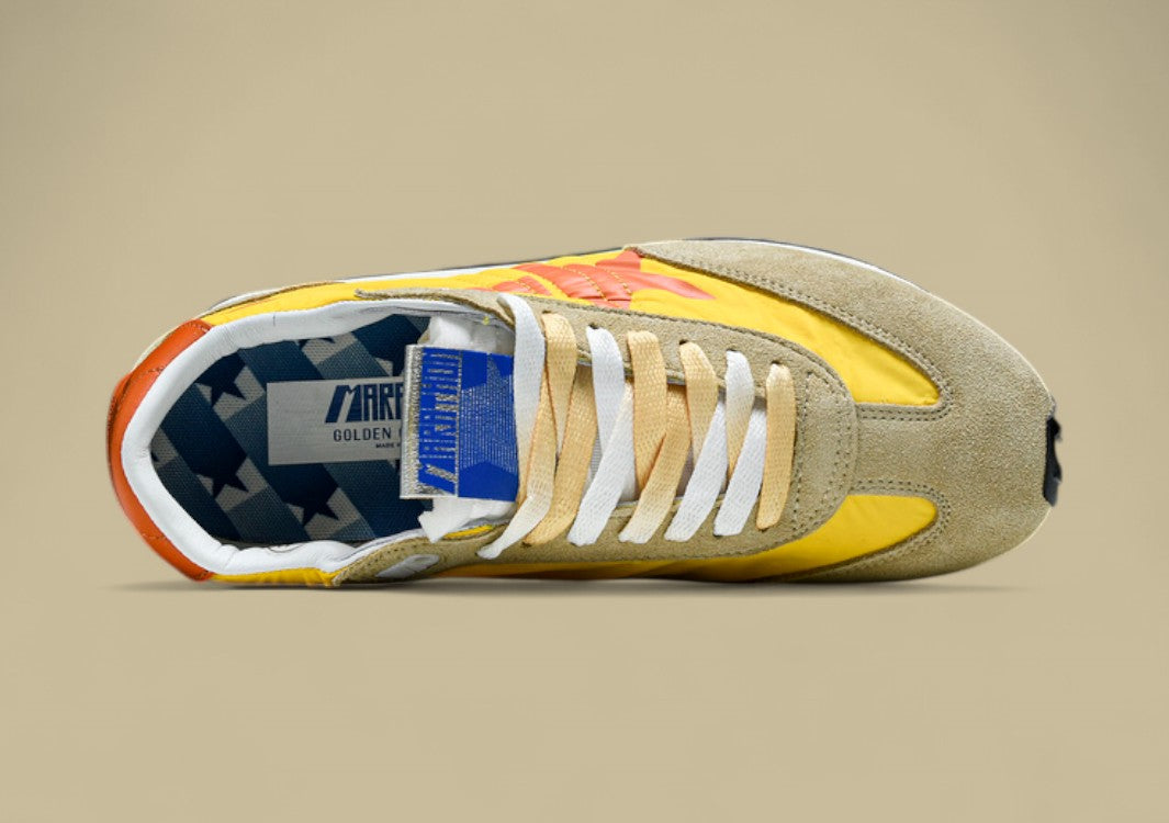 GGDB Marathon Golden Goose Grey/Orange/Red