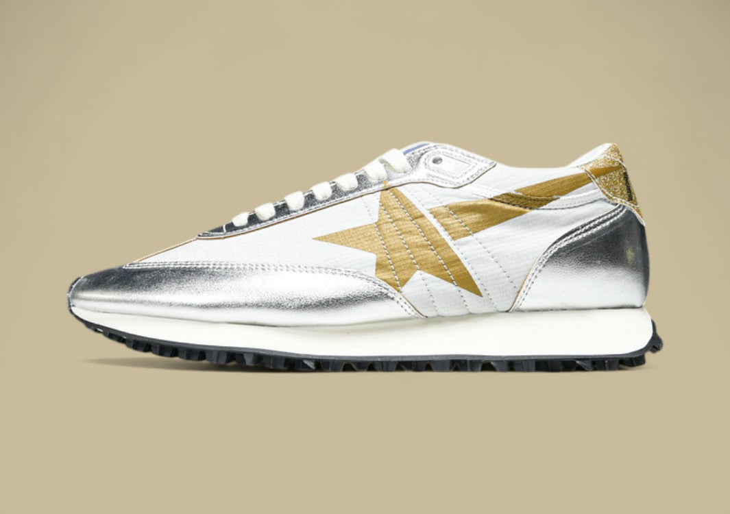 GGDB Marathon Golden Goose White/Silver/Gold
