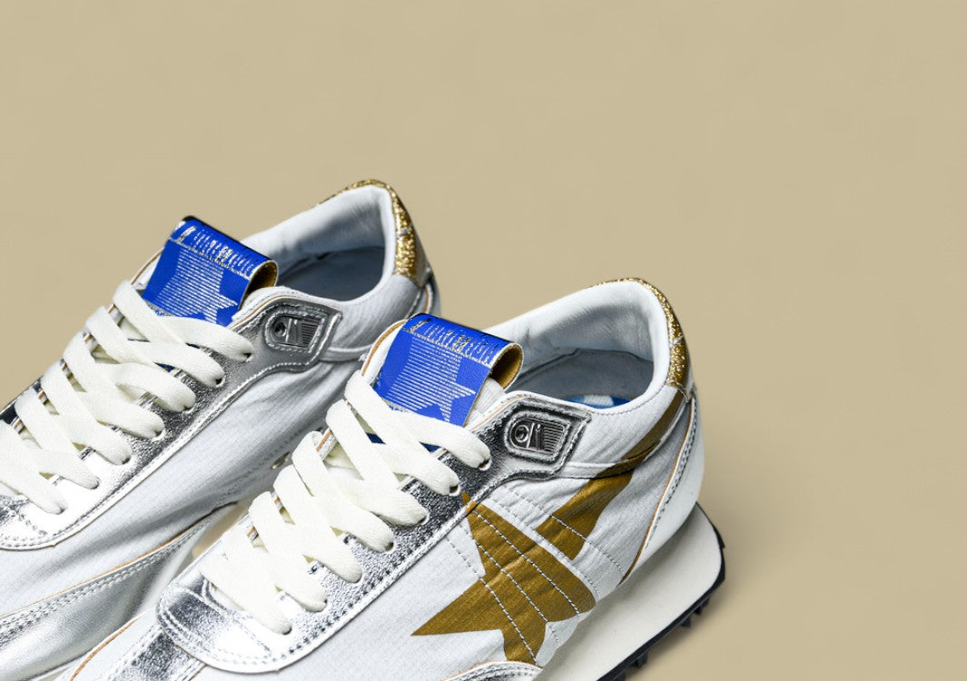 GGDB Marathon Golden Goose White/Silver/Gold
