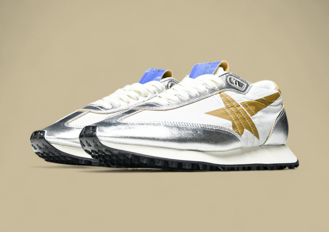 GGDB Marathon Golden Goose White/Silver/Gold