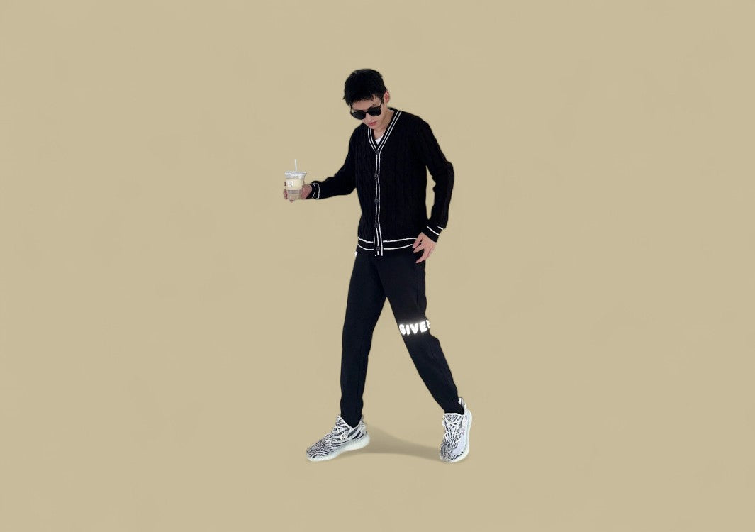 Givenchy 23FW 3M Reflective Logo Jogger Pants