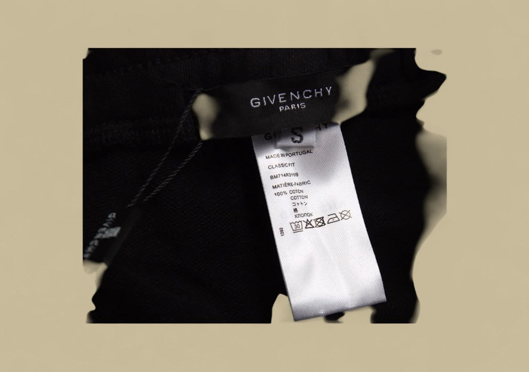 Givenchy 23FW 3M Reflective Logo Jogger Pants