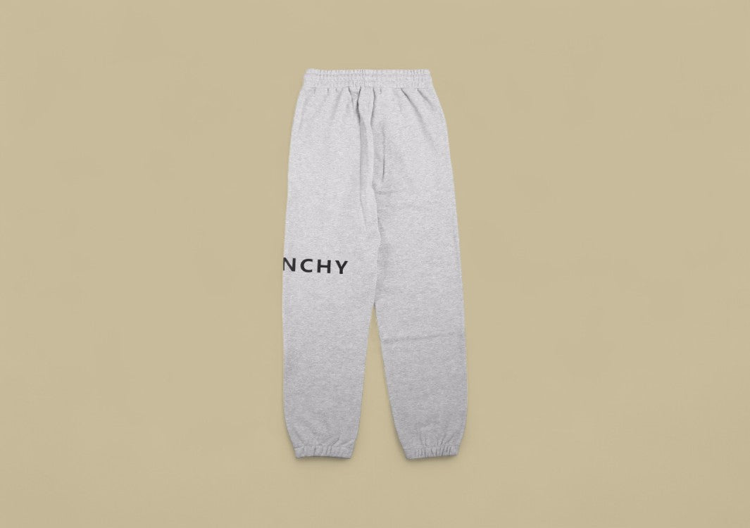 Givenchy 23FW 3M Reflective Logo Sweatpants – Light Grey