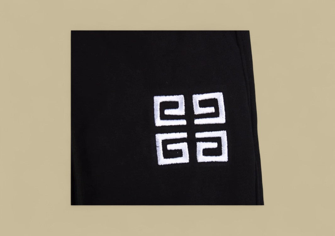 Givenchy 23FW Four Square Embroidery Logo Pants