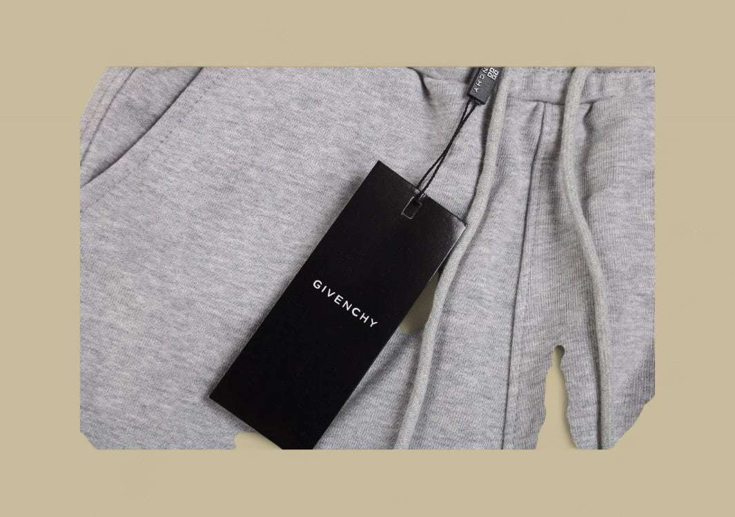 Givenchy 23FW Four Square Embroidery Logo Sweatpants