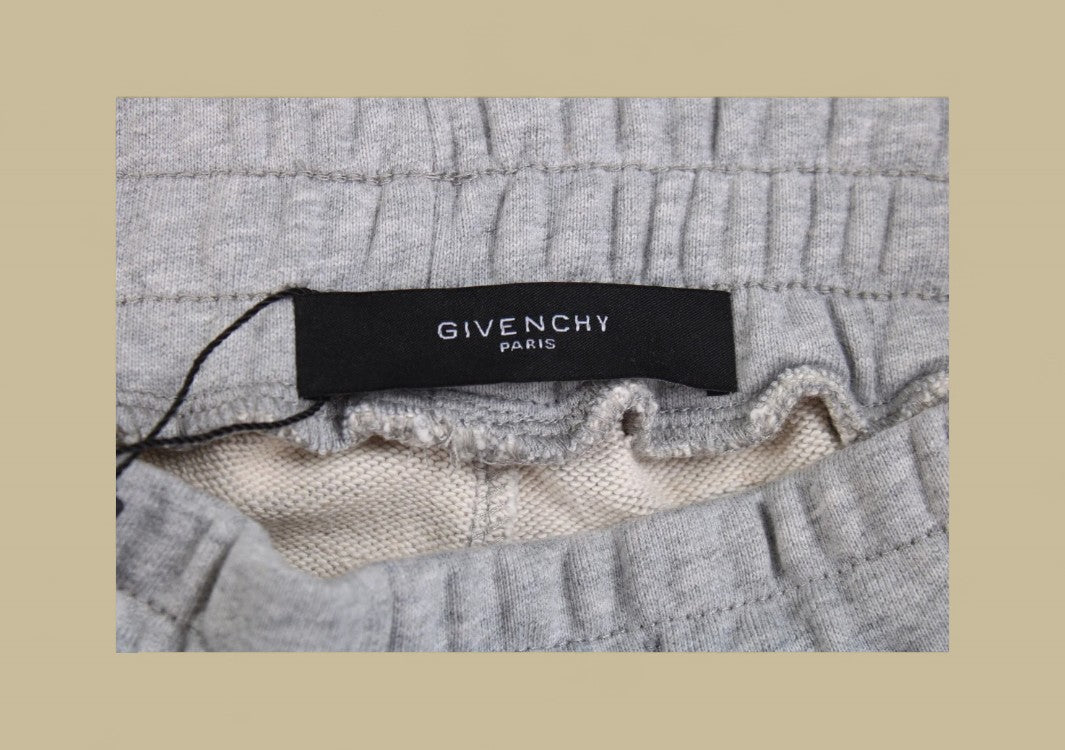 Givenchy 23FW Four Square Embroidery Logo Sweatpants