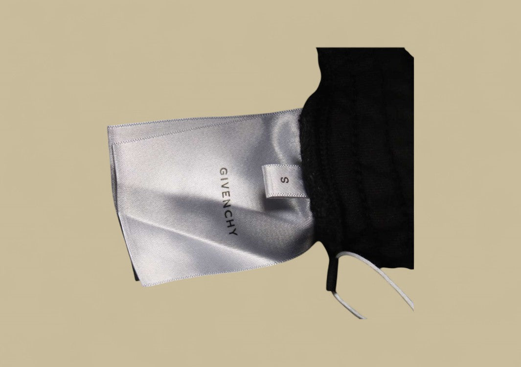Givenchy 23SS Broken Holes Fake Two Pieces Short - Black