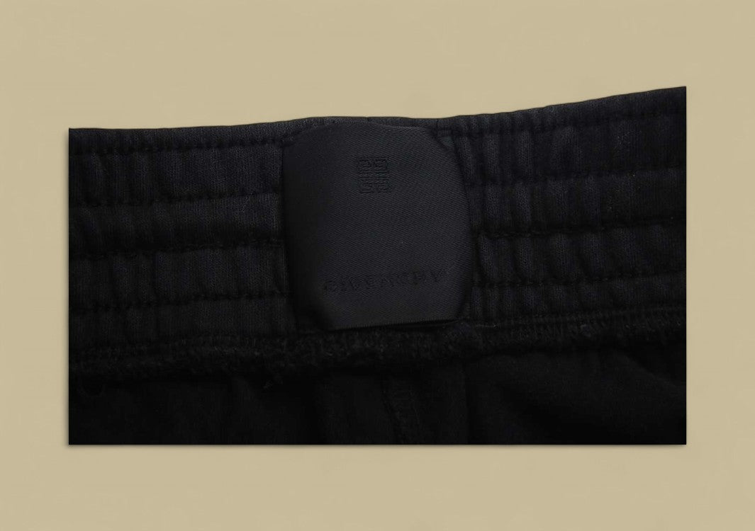 Givenchy 23SS Broken Holes Fake Two Pieces Short - Black