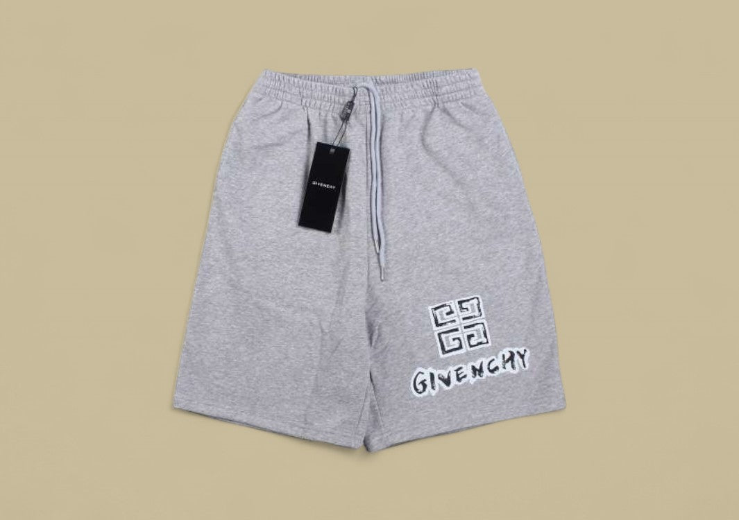 Givenchy 23SS Graffiti Logo Short - Gray