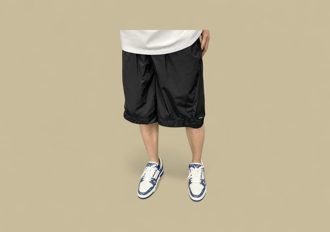 Givenchy 23SS Small Logo Tatting Sports Short - Black