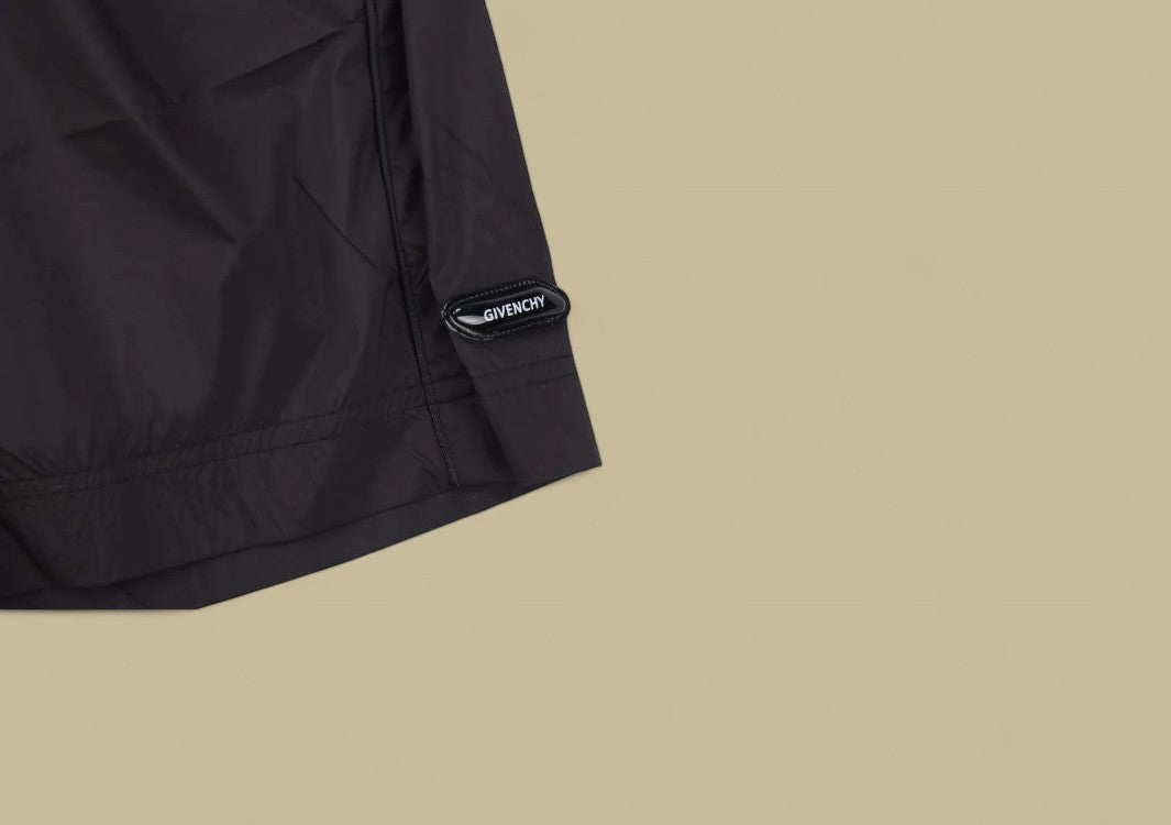 Givenchy 23SS Small Logo Tatting Sports Short - Black