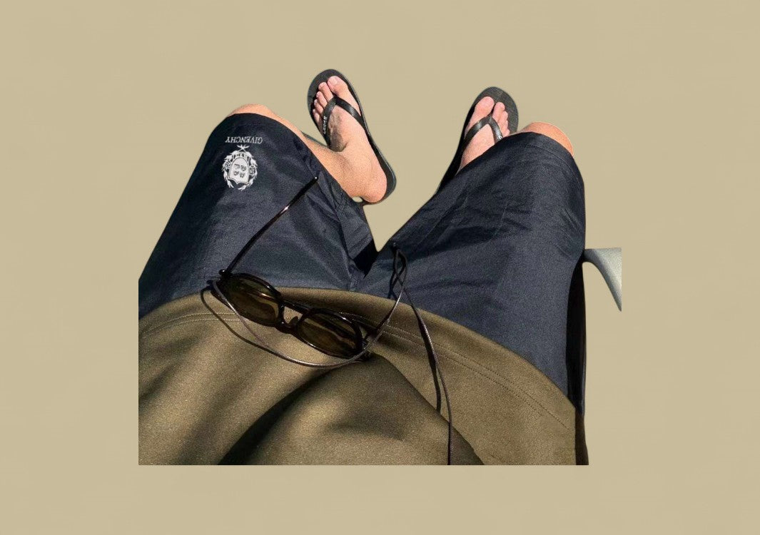 Givenchy 24ss Shield Emblem Logo Beach Short – Black