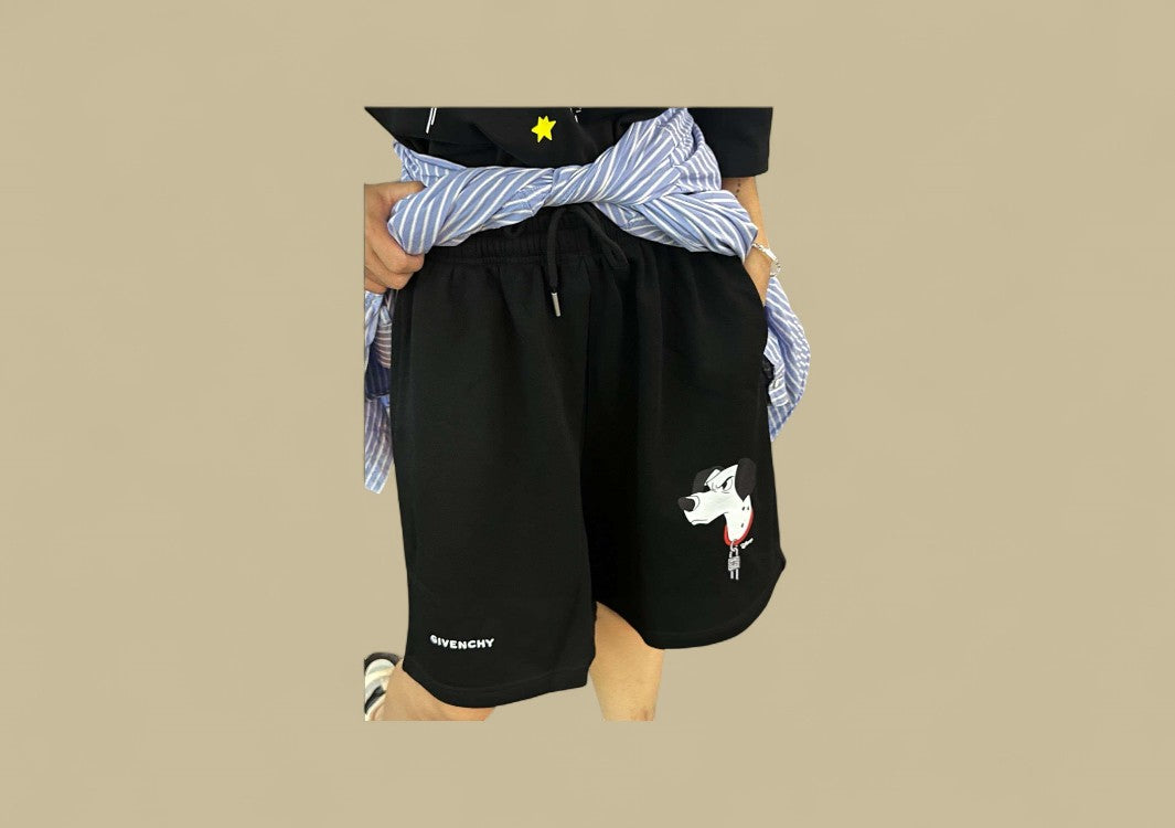 Givenchy 24ss Spotted Dog Logo Short