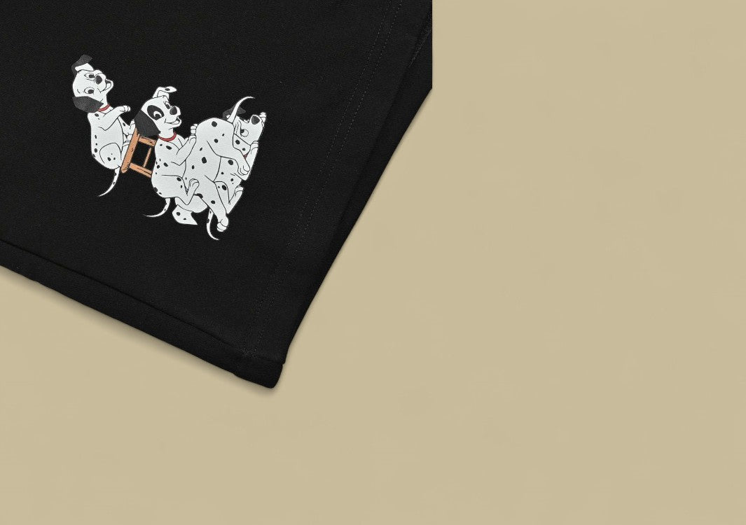 Givenchy 24ss Spotted Dog Logo Short – Black