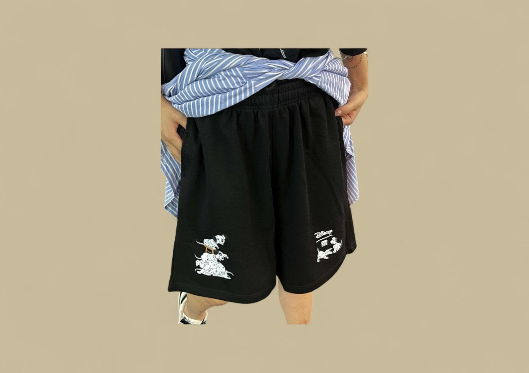Givenchy 24ss Spotted Dog Logo Short – Black