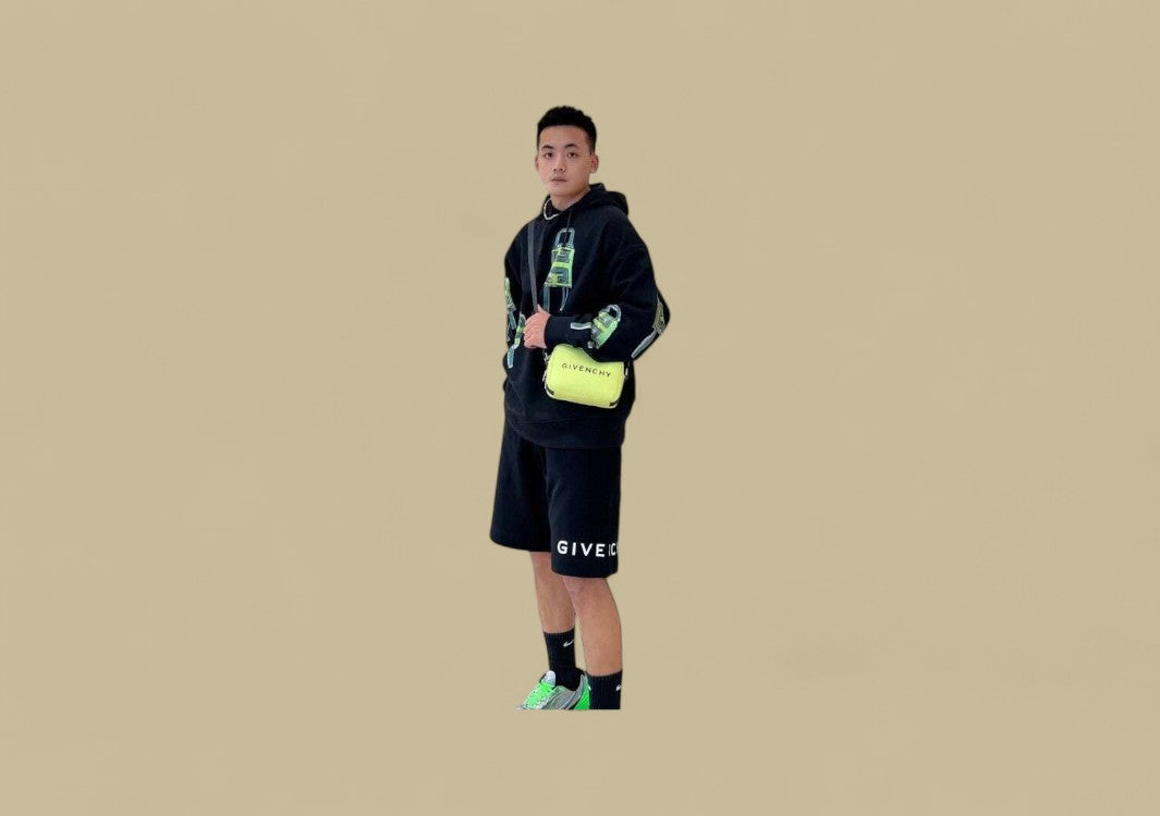 Givenchy Archetype 3M Reflective Logo Short – Black