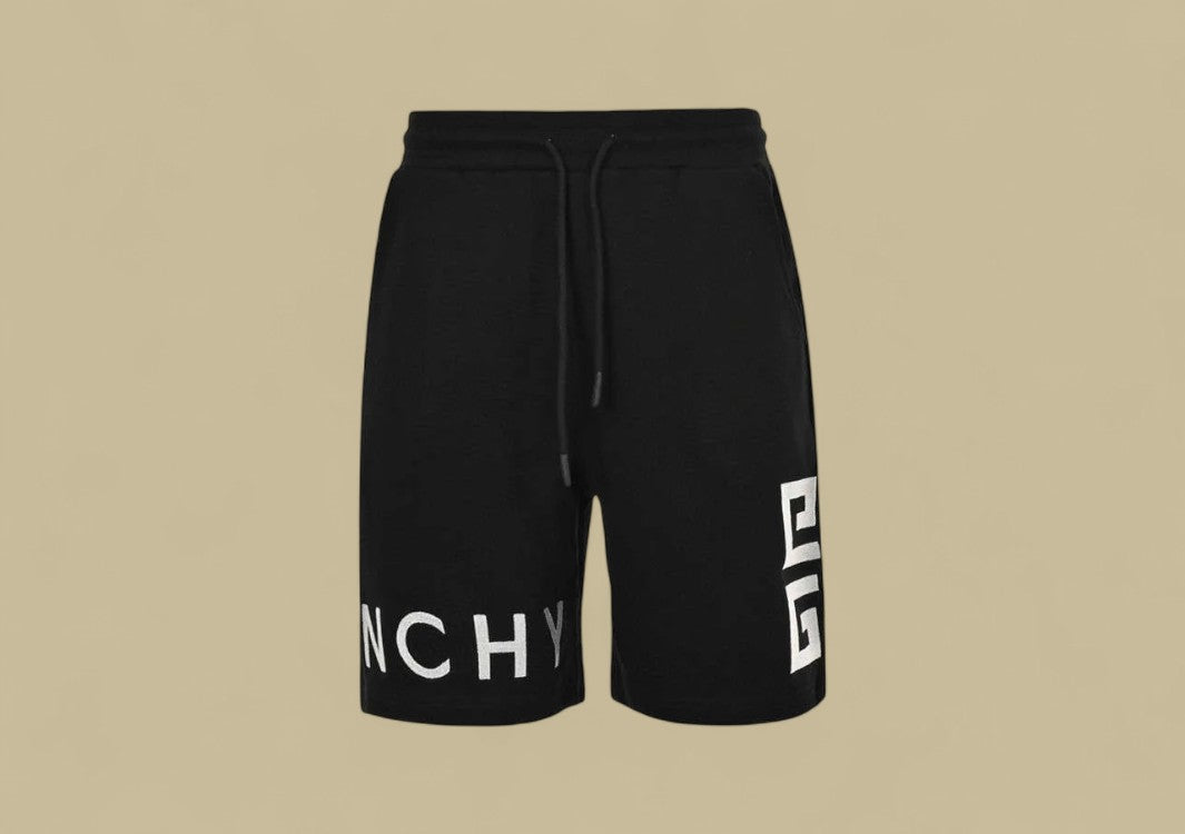 Givenchy Embroidery Logo Short - Black
