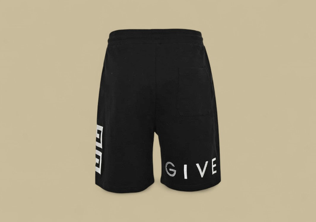 Givenchy Embroidery Logo Short - Black