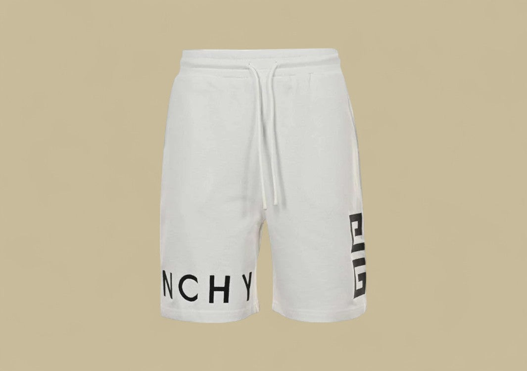 Givenchy Embroidery Logo Short - White