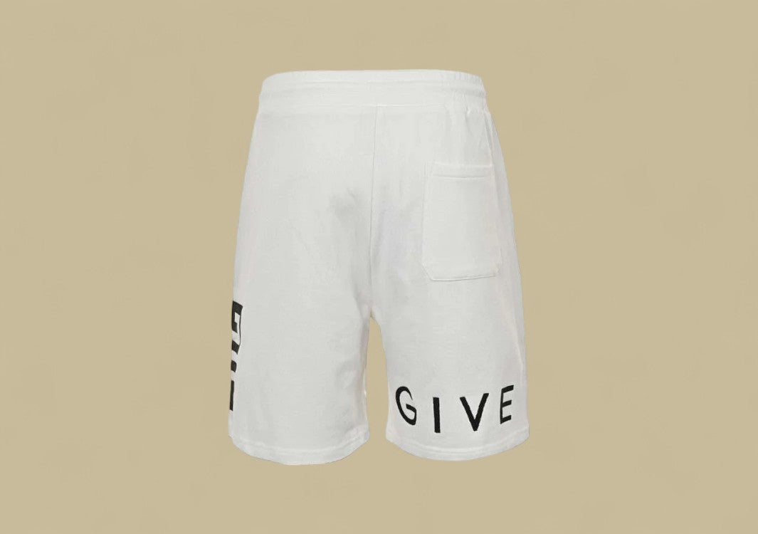 Givenchy Embroidery Logo Short - White