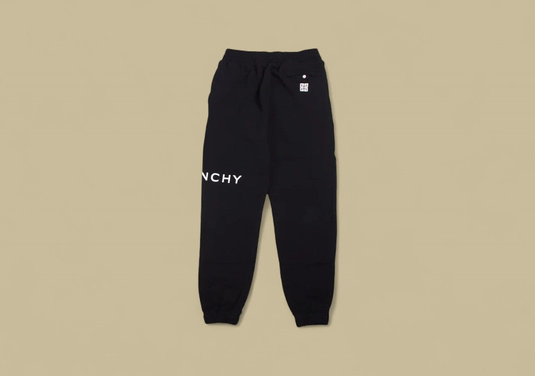 Givenchy Split Logo Casual Jogger Pants – Black