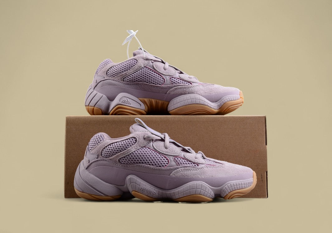 Gold Label Black Buckle Ad Originals Yeezy 500 Soft Vision Thanos Color Replica