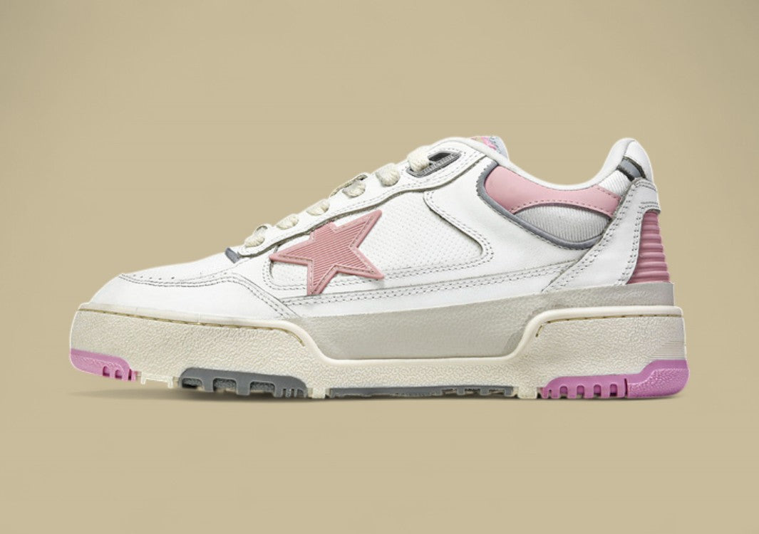 Golden Goose 24 Forty2 Little Dirty Casual Shoes Light Pink/White