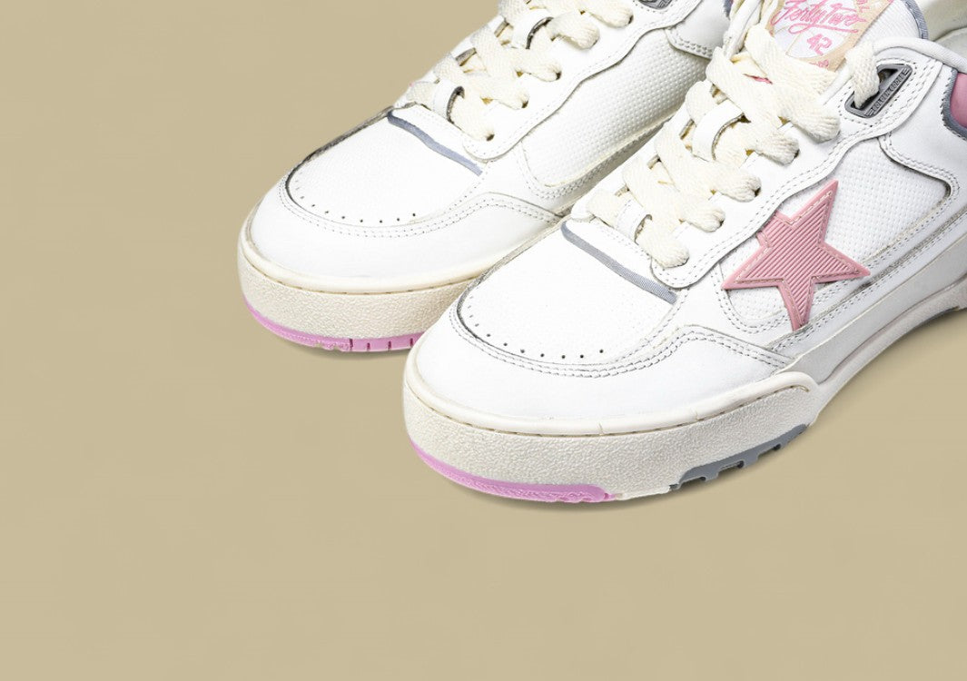 Golden Goose 24 Forty2 Little Dirty Casual Shoes Light Pink/White