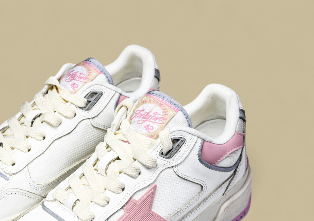 Golden Goose 24 Forty2 Little Dirty Casual Shoes Light Pink/White