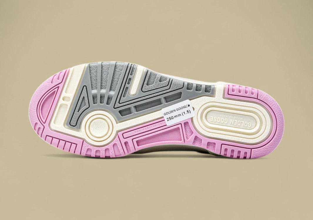 Golden Goose 24 Forty2 Little Dirty Casual Shoes Light Pink/White