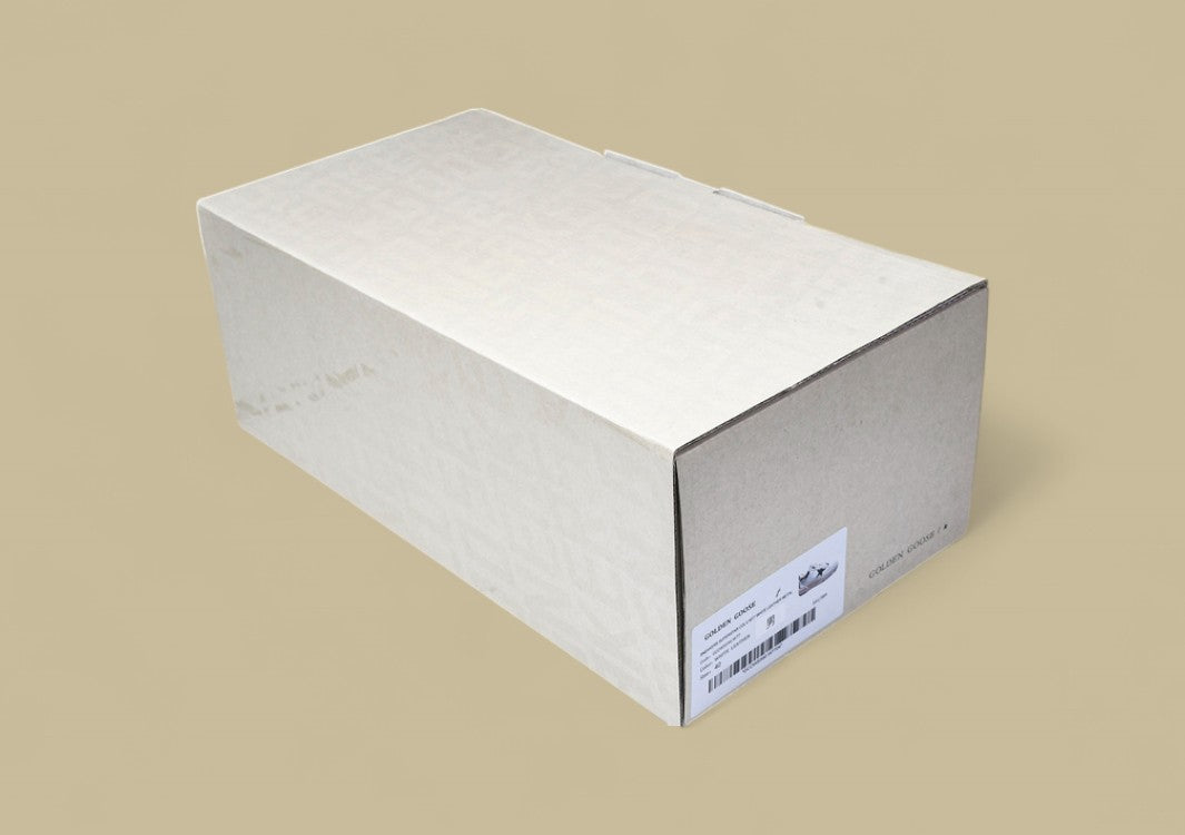 Golden Goose 24 Unisex Forty2 Little Dirty Casual Shoes White/Black/Light Gray