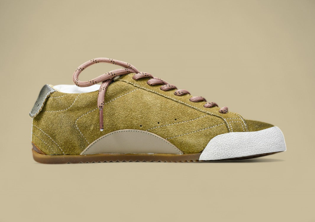 Golden Goose 25th Anniversary Limited Edition Strappy Flat Low-top German Training Brown