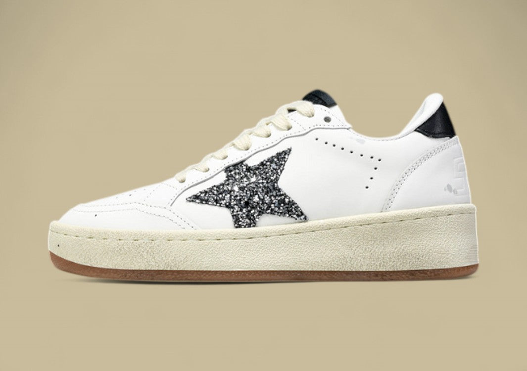 Golden Goose Ball Star2 White/Black
