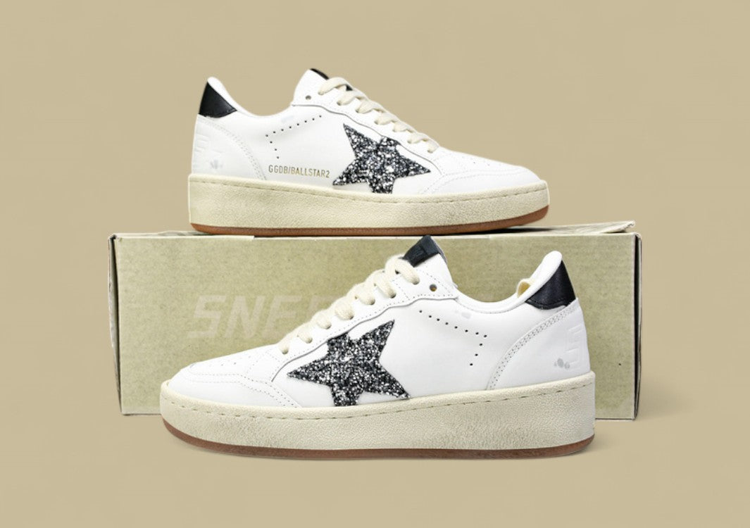 Golden Goose Ball Star2 White/Black