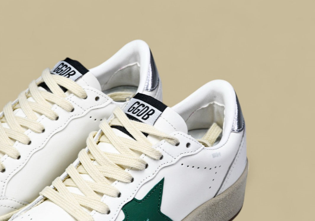 Golden Goose Ball Star2 White/Green