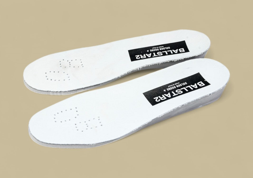 Golden Goose Ball Star2 White/Grey/Silver