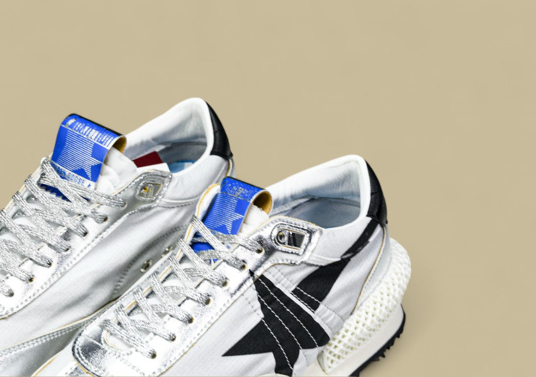 Golden Goose Deluxe Brand Marathon Light Grey/Silver/Black