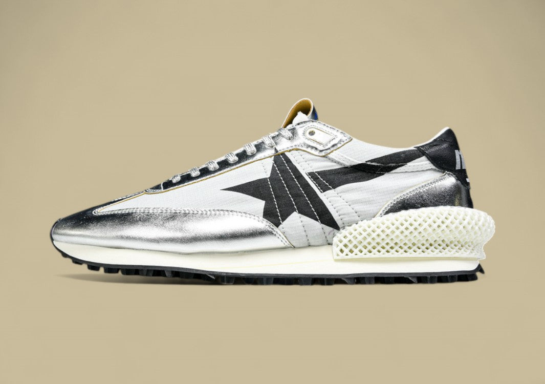 Golden Goose Deluxe Brand Marathon Light Grey/Silver/Black