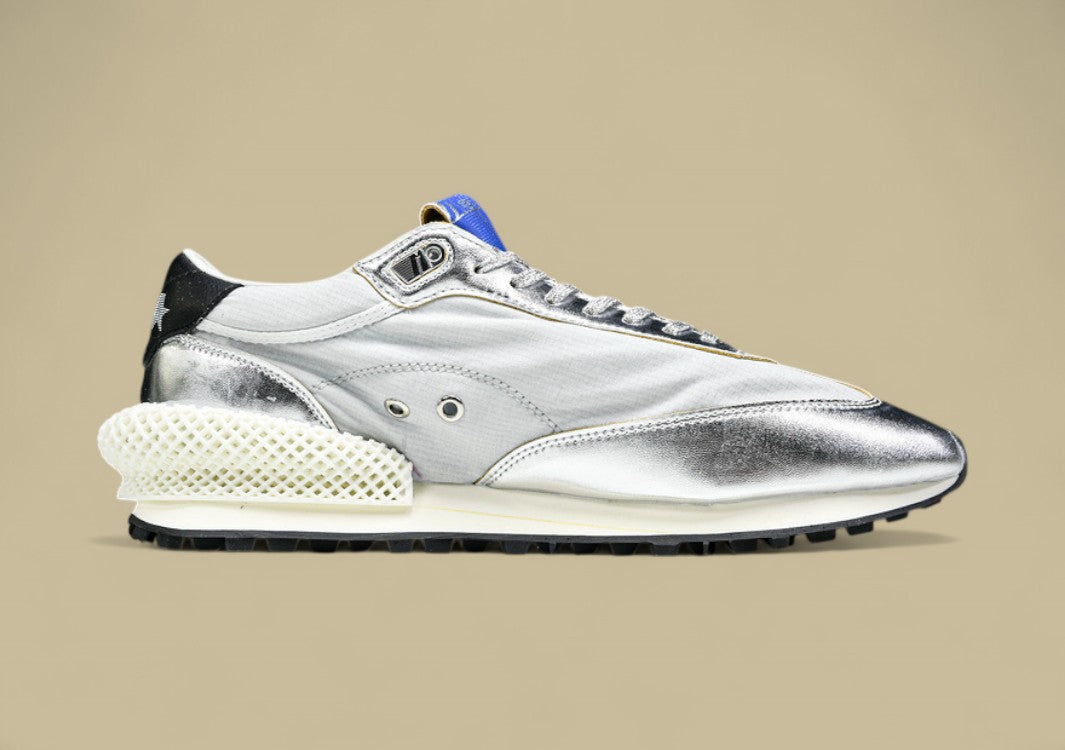 Golden Goose Deluxe Brand Marathon Light Grey/Silver/Black