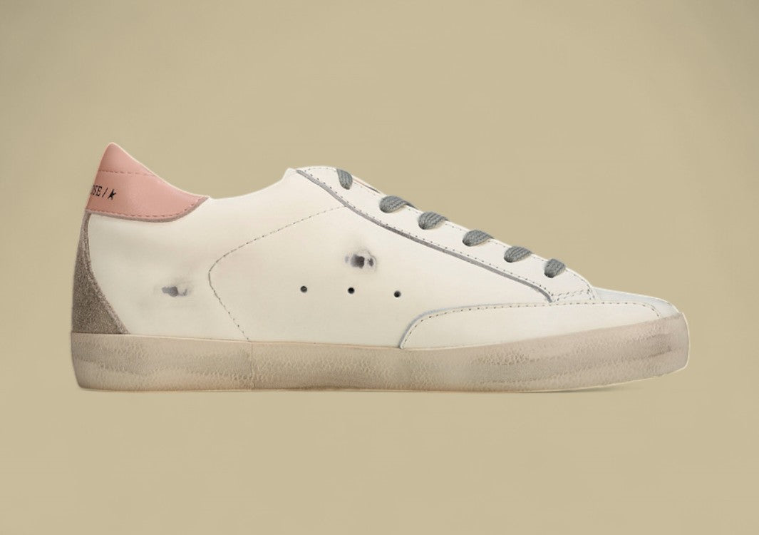 Golden Goose GGDB Superstar White/Grey/Pink