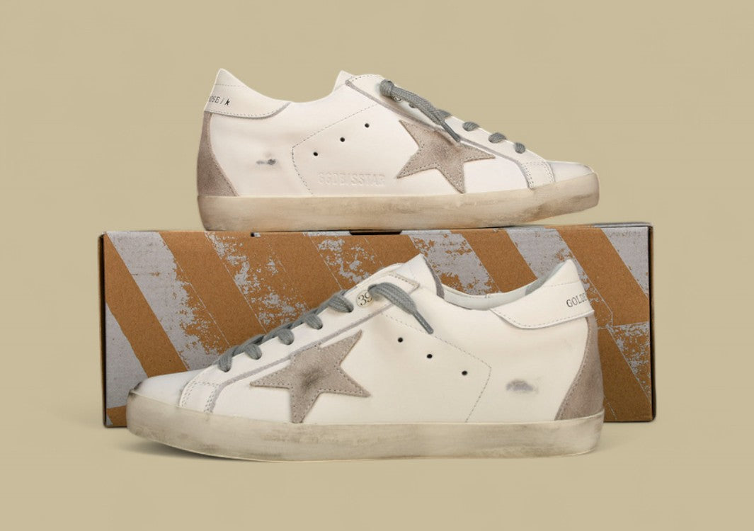 Golden Goose GGDB Superstar White/Grey