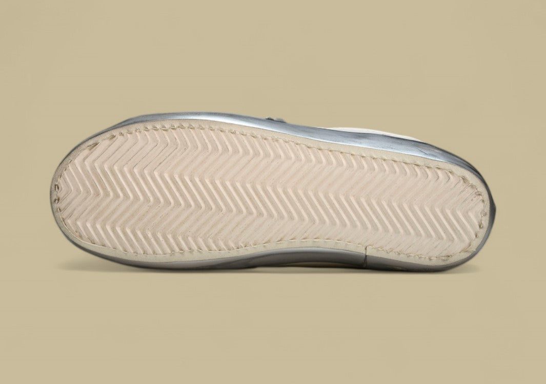 Golden Goose GGDB Superstar White|Silver