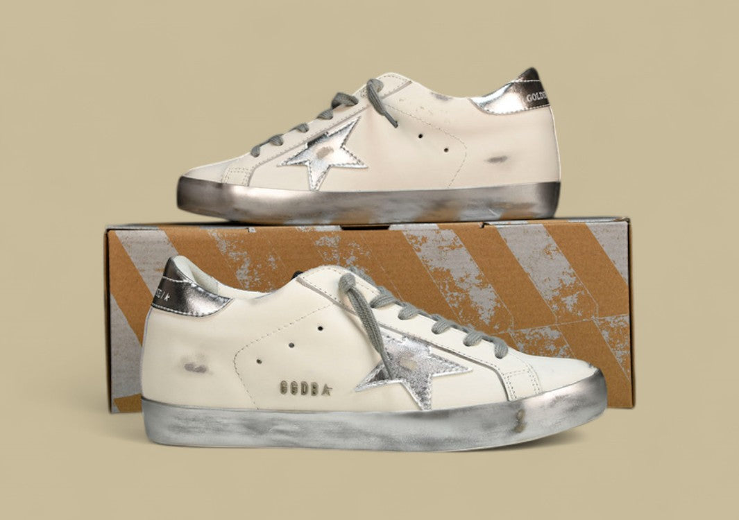 Golden Goose Ggdb Superstar Grey/White