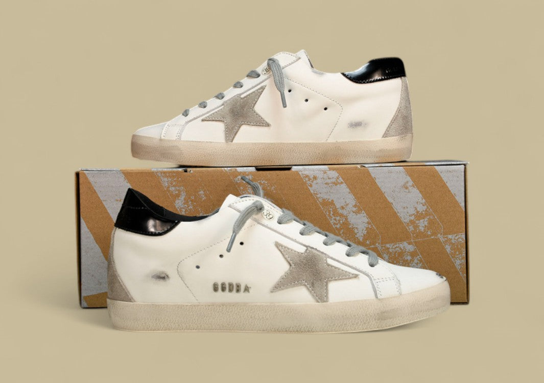 Golden Goose Ggdb Superstar White/Grey/Black